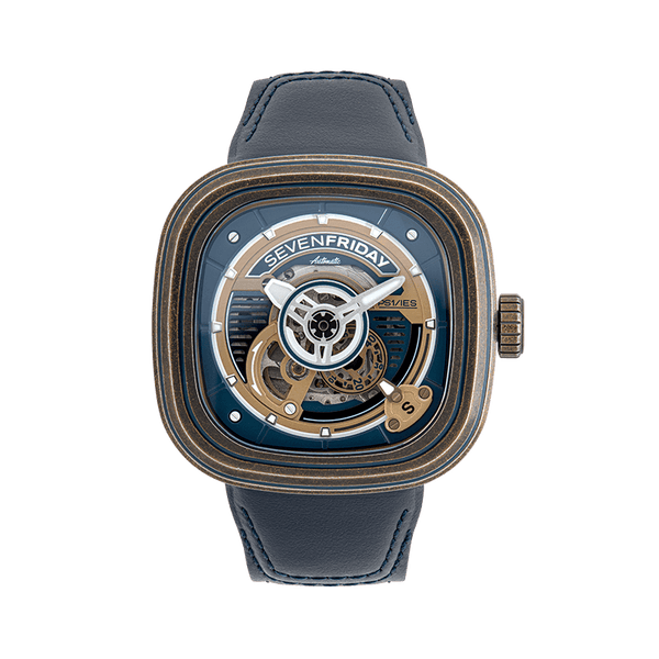 Sevenfriday P Series Automatic Black Dial Men's Watch P3C/06 - Watches, P  Series - Jomashop